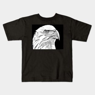 Eagle Artwork Kids T-Shirt